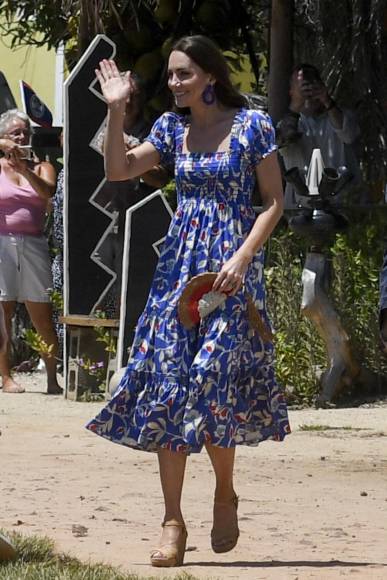 Los “guiños” de vestuario de Kate Middleton durante su viaje por el Caribe