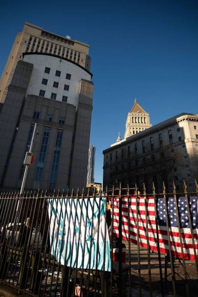 Las imágenes de la manifestación afuera de la Corte de Nueva York