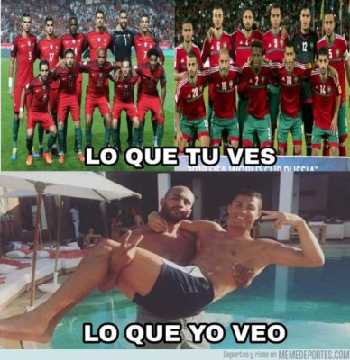 Los memes que dejó el triunfo de Portugal sobre Marruecos con gol de Cristiano Ronaldo en el Mundial Rusia 2018