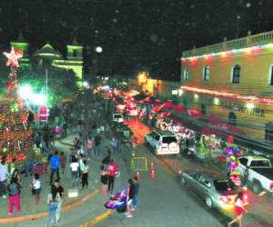 Con ilusión se vive la Navidad en las ciudades de Olancho