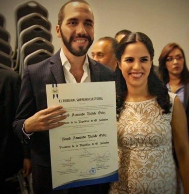 Entre el amor y la política: las tiernas fotos de Nayib Bukele y Gabriela Rodríguez