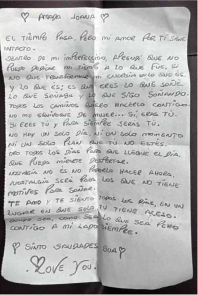 La fría carta de Joana Sanz tras conocer condena a Dani Alves