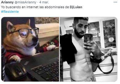 Los divertidos memes de Dj Luian tras mención de sus abdominales en tiradera de Residente