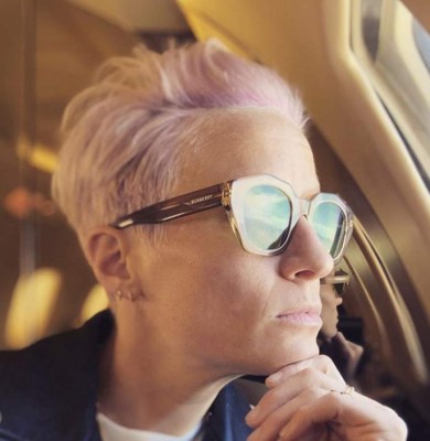 Así vive Rapinoe, controversial capitana de EEUU que desafió a Trump