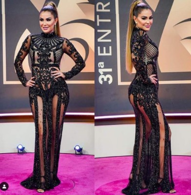 FOTOS: Así llegaron vestidos los famosos a la alfombra de Premios Lo Nuestro 2019