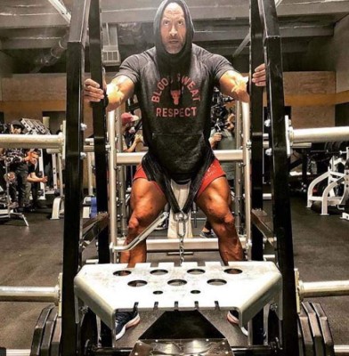 A sus 46 años, así mantiene su estado físico Dwayne Johnson