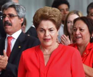 Dilma Rousseff fue destituida este miércoles de la presidencial de Brasil..