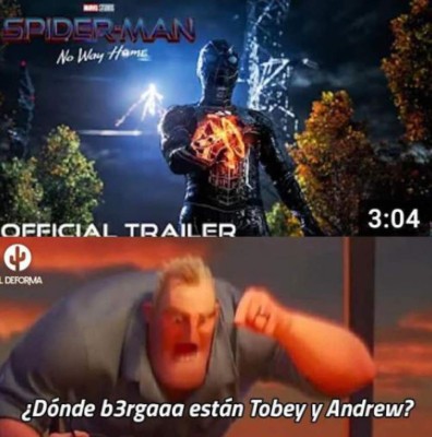 Los divertidos memes que dejó el estreno de Spider-Man: No way home