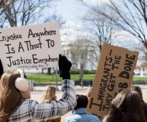 Arkansas, Texas, Georgia, Mississippi y Pensilvania son algunos de los estados donde se ha propuesto arremeter contra los campus santuario (Foto: AFP/ El Heraldo Honduras/ Noticias de Honduras)