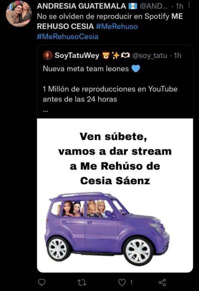 ¡Una locura! Fans de Cesia Sáenz comparten memes tras estreno del sencillo “Me rehúso”