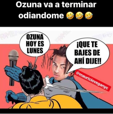 Los mejores memes del microfonazo de Ozuna