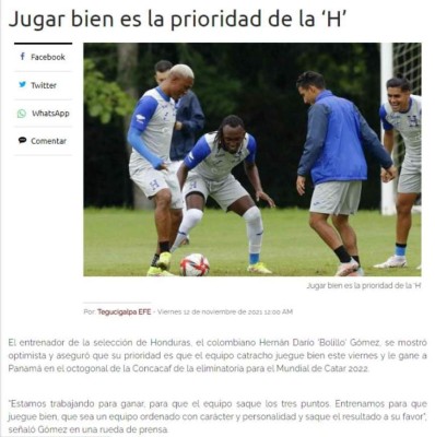 Honduras vs Panamá se jugarán la última carta, esto dicen los medios canaleros