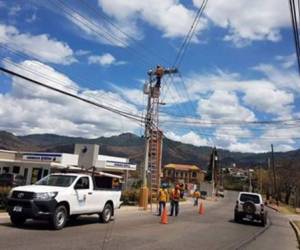 Cuadrillas de la Empresa Energía Honduras (EEH) realizarán trabajos de mantenimiento en varios sectores.