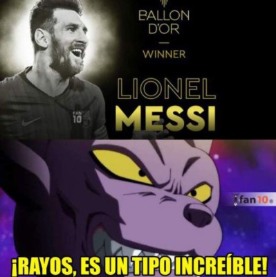 Messi gana su sexto Balón de Oro y Cristiano protagoniza los crueles memes