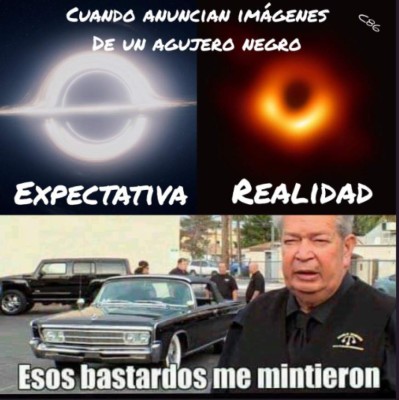 Los memes más graciosos del 'Agujero Negro'