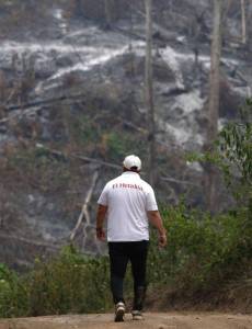 Se estableció una mesa de trabajo con reuniones mensuales, y se suspenderán temporalmente los desalojos en el Parque Nacional Patuca hasta el 23 de septiembre, siempre que no haya deforestación.