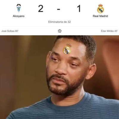 Real Madrid cae eliminado en la Copa del Rey y es destrozado con memes