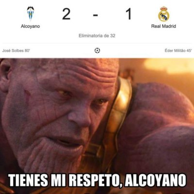 Real Madrid cae eliminado en la Copa del Rey y es destrozado con memes