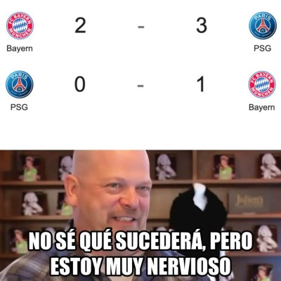 Los memes que dejó la clasificación del PSG ante el Bayern Múnich