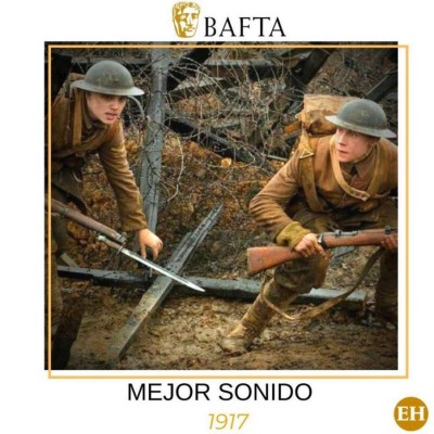 Todos los ganadores de los BAFTA 2020: '1917' arrasa