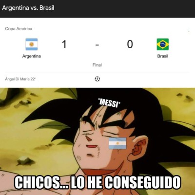 Memes destrozan a Neymar y Brasil tras Maracanazo de Argentina en la Copa América