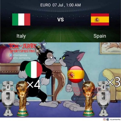 Memes no perdonan a Morata y España tras eliminación ante Italia