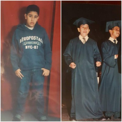 Fotos: Kevin Solórzano y sus años de infancia