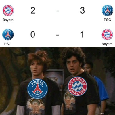 Los memes que dejó la clasificación del PSG ante el Bayern Múnich