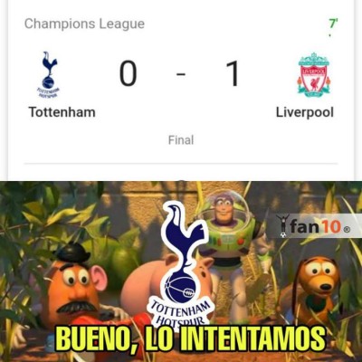 Los mejores memes que dejó la final de la Champions