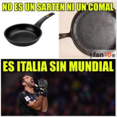 Las lágrimas de Buffon protagonizan los memes del día tras la eliminación de Italia