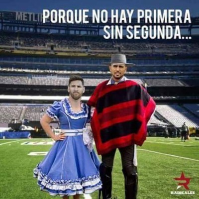 Los memes previo a la final de la Copa América entre Argentina y Chile