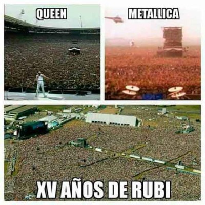 Los divertidos memes de 'Los 15 años de Rubí”