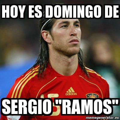 Sergio de Ramos, gran protagonista de memes en Domingo de Ramos