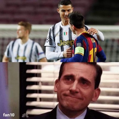 Con Cristiano como gran protagonista; los imperdibles memes del Barça-Juve