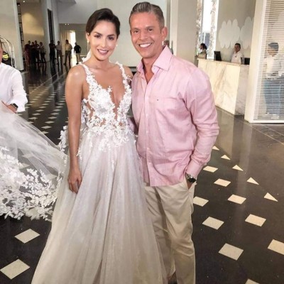 FOTOS: Así lució Carmen Villalobos en su romántica boda con Sebastián Caicedo