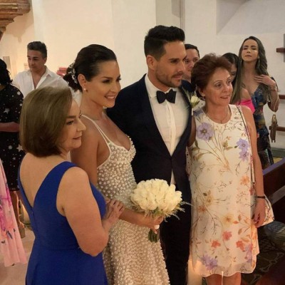 FOTOS: Así lució Carmen Villalobos en su romántica boda con Sebastián Caicedo