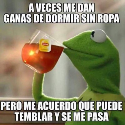 Memes: Con humor reaccionan después del temblor en Honduras