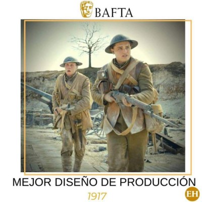 Todos los ganadores de los BAFTA 2020: '1917' arrasa