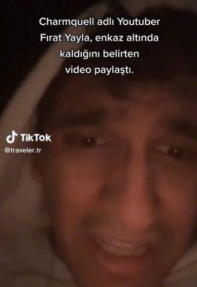 Charmquell, el youtuber que transmitió en vivo al quedar atrapado por sismo en Turquía