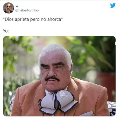 Los divertidos memes que dejó el 'chongo apretado' de Vicente Fernández