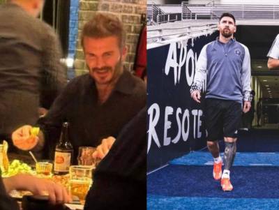 Muñeco de Messi, visita especial a Leo y David Beckham es noticia. Esto se vive previo al Rayados vs Inter Miami en Monterrey