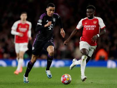 Arsenal ante Bayer de Múnich en los cuartos de final en la Champions League.