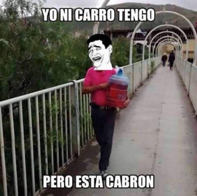 Ocurrentes memes por el aumento en el precio de la gasolina en Honduras