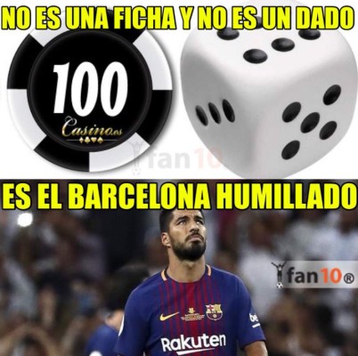 ¡Humillado! Así señalan los memes al Barcelona tras caer en la Supercopa