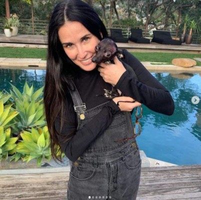 El drástico e impactante cambio en el rostro de Demi Moore