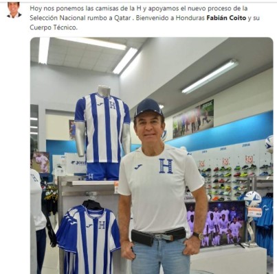 Así reaccionó el mundo del fútbol tras la llegada de Fabián Coito a la Selección de Honduras