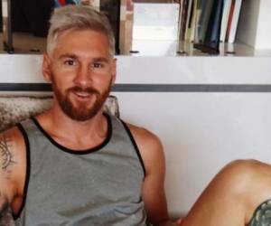 Leo Messi explicó el motivo para cambiar de look (Foto: Redes)