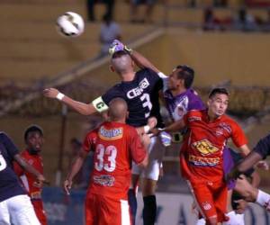 El Vida y el Honduras Progreso empatan a cero en el Estadio Municipal Ceibeño.