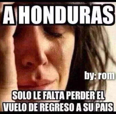 Memes de la derrota de Honduras contra México en la Copa Oro