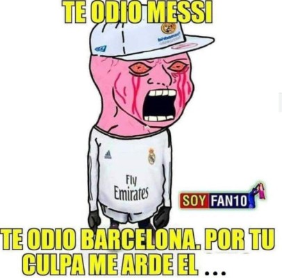 ¡Para reír! Los memes celebran la victoria de Barcelona y despedazan a los equipos de Madrid